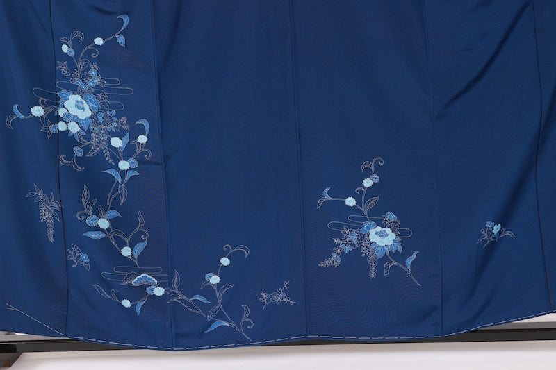New Unused Japanese kimono <Tsukesage> Lsize silk 100% /T611