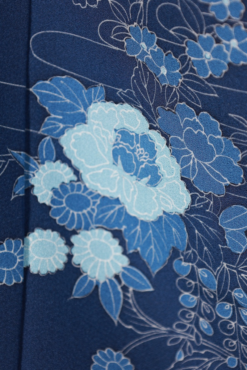 New Unused Japanese kimono <Tsukesage> Lsize silk 100% /T611