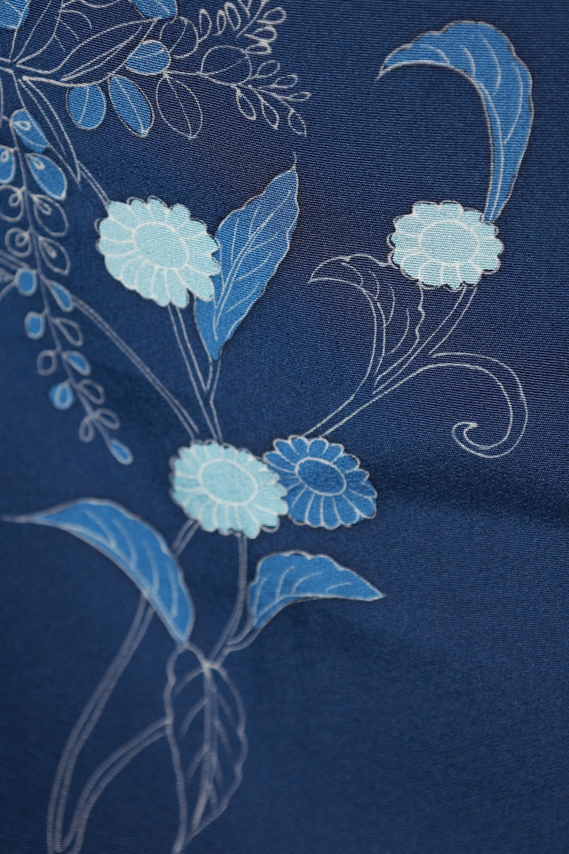 New Unused Japanese kimono <Tsukesage> Lsize silk 100% /T611