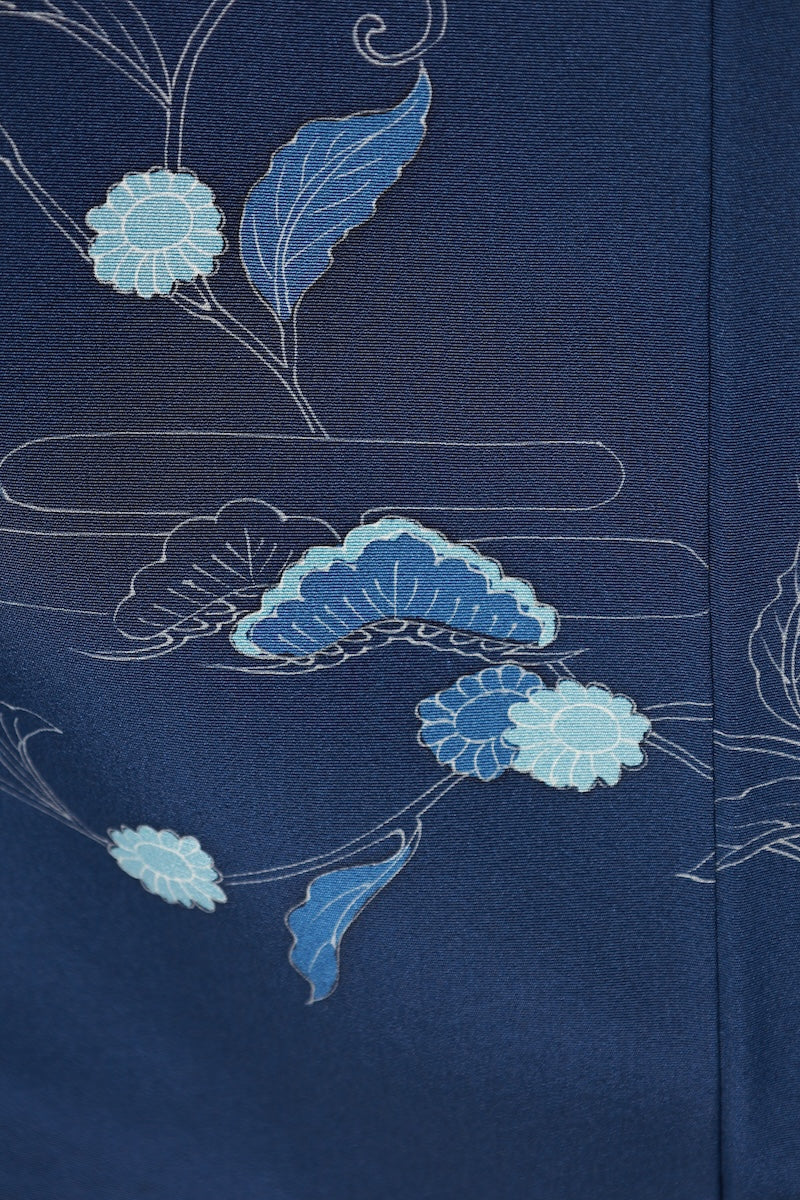 New Unused Japanese kimono <Tsukesage> Lsize silk 100% /T611