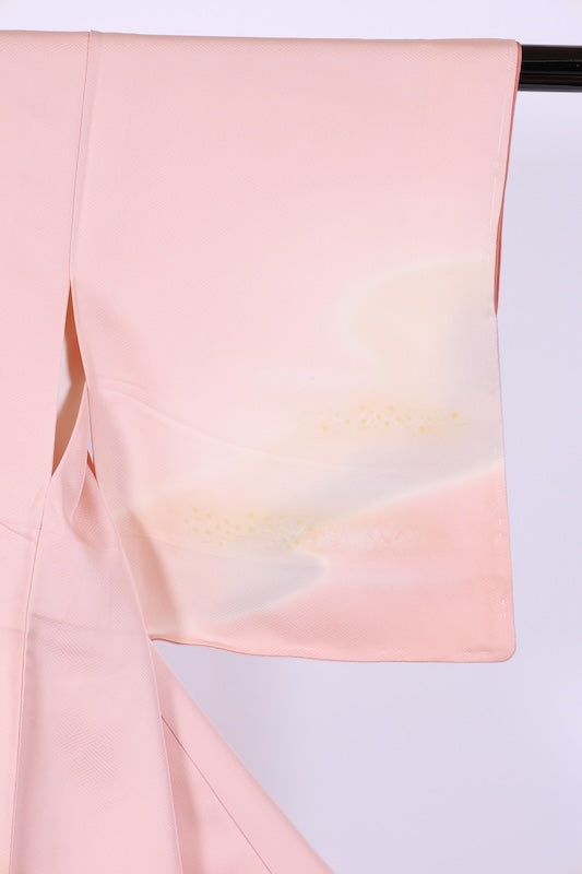 Japanese kimono Unused New <Tsukesage> L-size silk 100% /B764