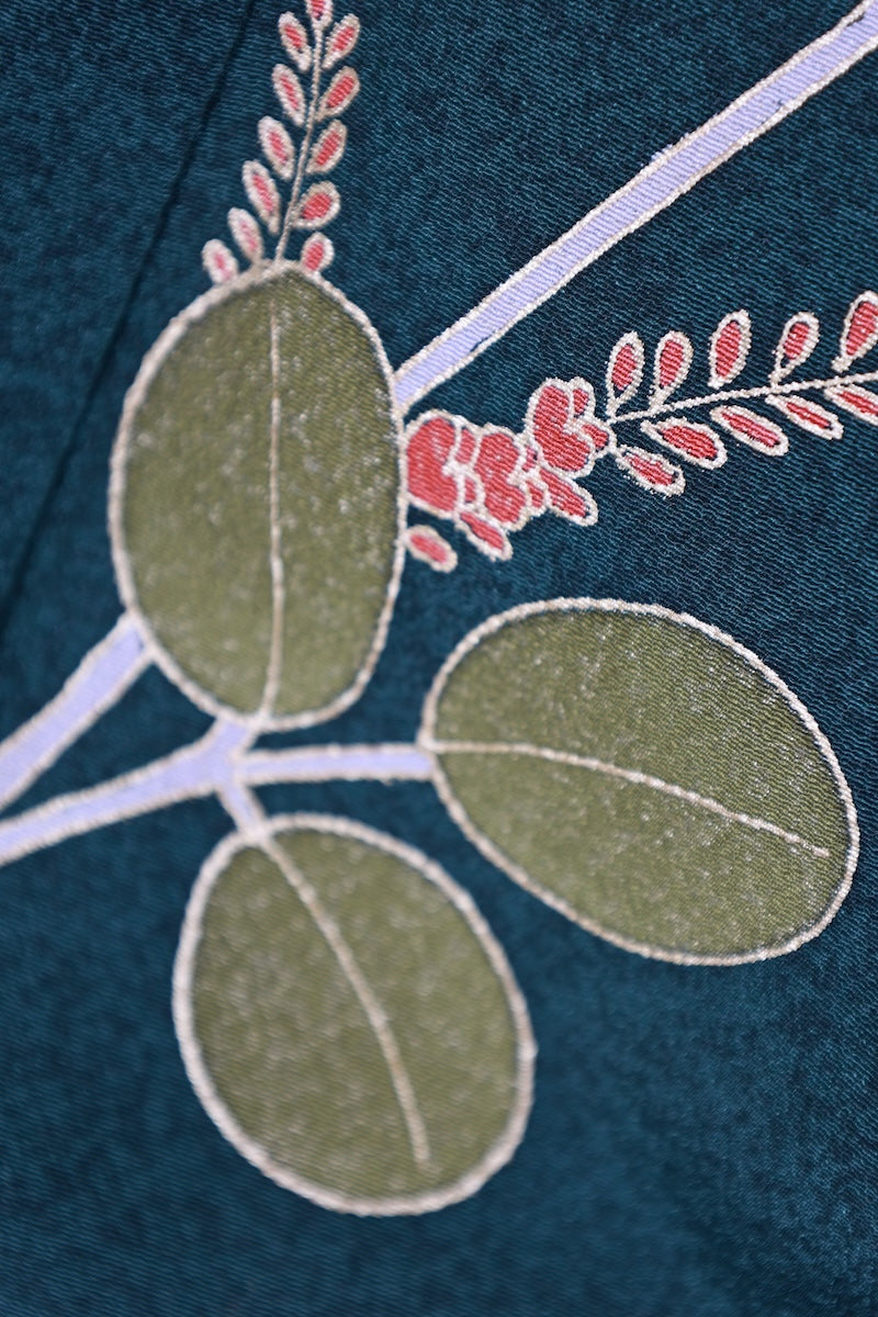 Japanese kimono used <houmongi> Msize silk 100% /T525