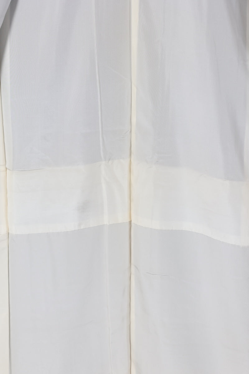 Japanese kimono used <houmongi> Lsize silk 100% /T526
