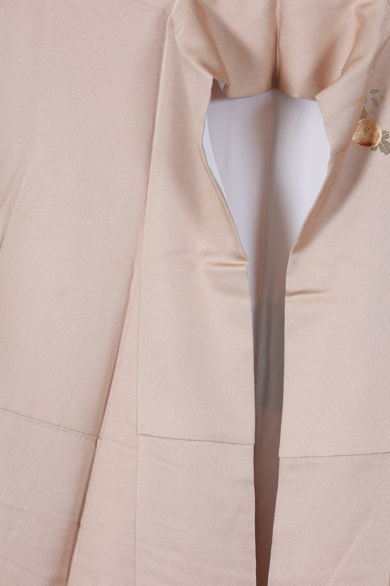 Japanese kimono used <houmongi> Msize silk 100% /T523
