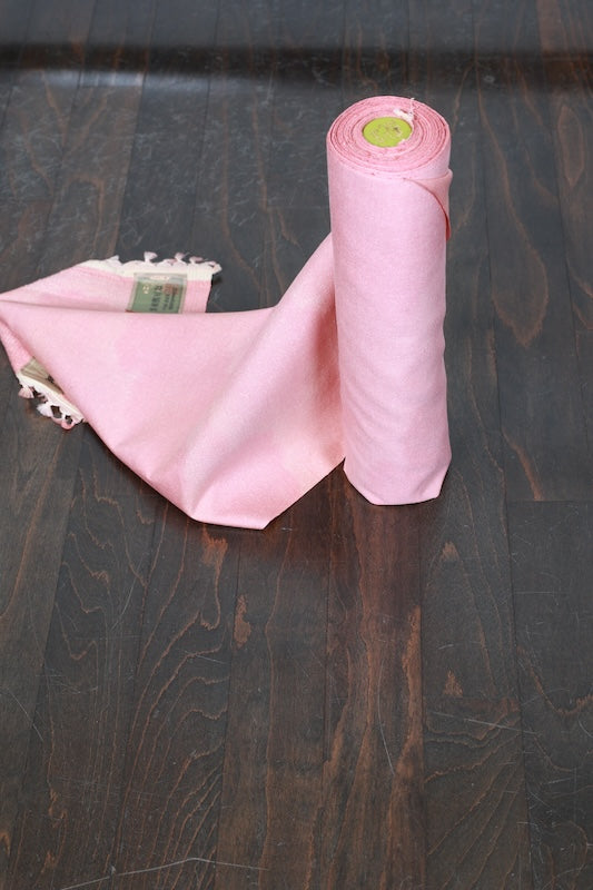 Tsumugi silk fabric, brand new, pink, gradient, cloud pattern, post-dyed, R274