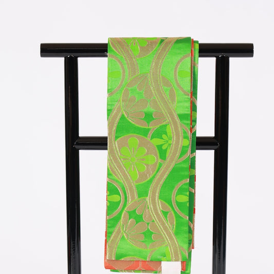 Japanese kimono sash belt (Hanhaba-obi) polyester