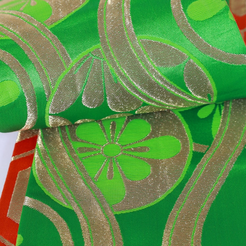Japanese kimono sash belt (Hanhaba-obi) polyester