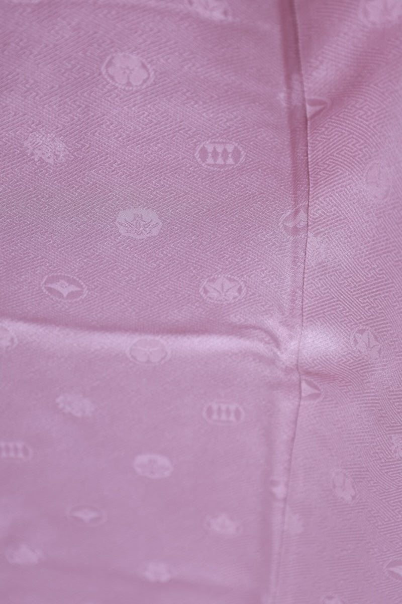 Japanese kimono used <iromuzi> Lsize silk 100% /T509