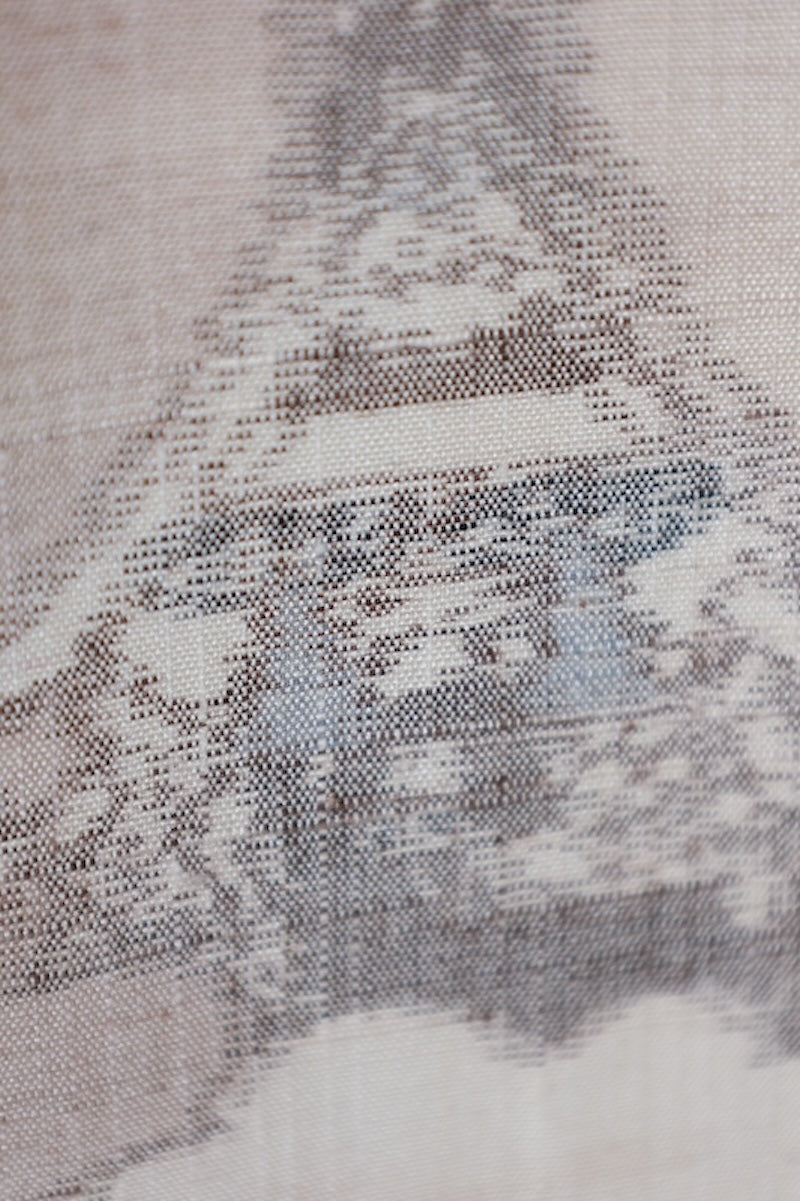 New Unused Japanese kimono used <Tsumugi> Msize silk 100% /T566
