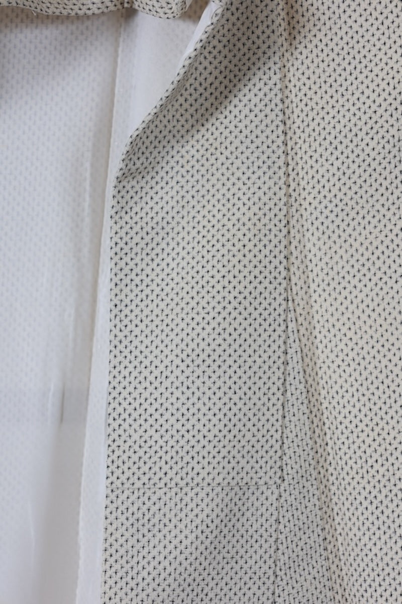 Japanese kimono used <Tsumugi> Msize silk 100% /T564