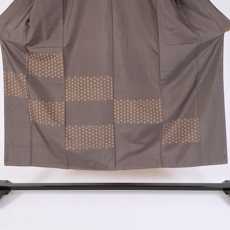 Japanese kimono New(Houmongi) M-size 100% silk /K389