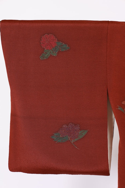 Japanese kimono used <houmongi> Msize silk 100% /T532