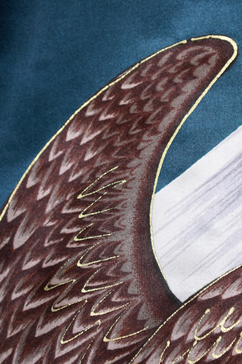 Japanese Men's kimono,haori 2piece set Unused New L-size silk 100% /B1037