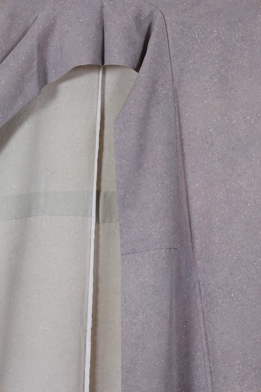 Japanese kimono used <houmongi> Msize silk 100% /T538