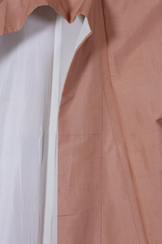 Japanese kimono used <Iromuzi> Msize silk 100% /T602