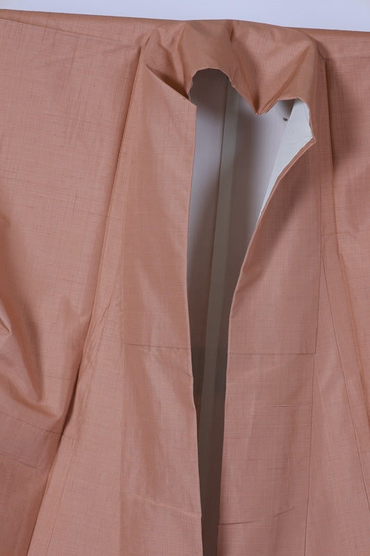 Japanese kimono used <Iromuzi> Msize silk 100% /T602