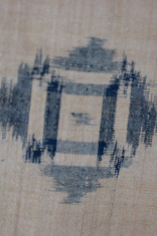 Japanese kimono used <Tsumugi> Msize silk 100% /T600