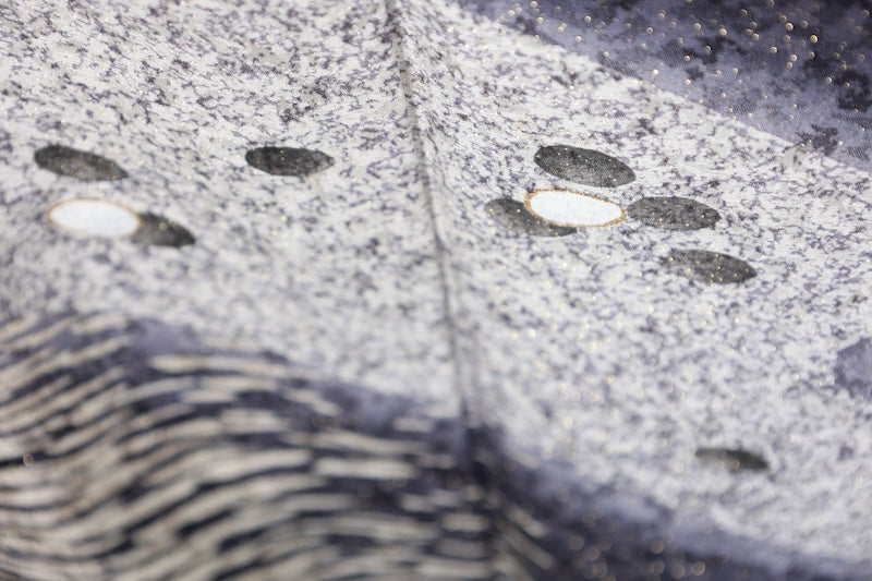 Japanese Men's kimono used L-size silk 100% /B1027