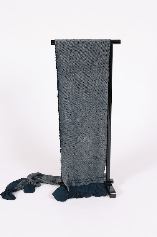Japanese kimono used sash belt (Heko-obi) men's 100% silk /K435