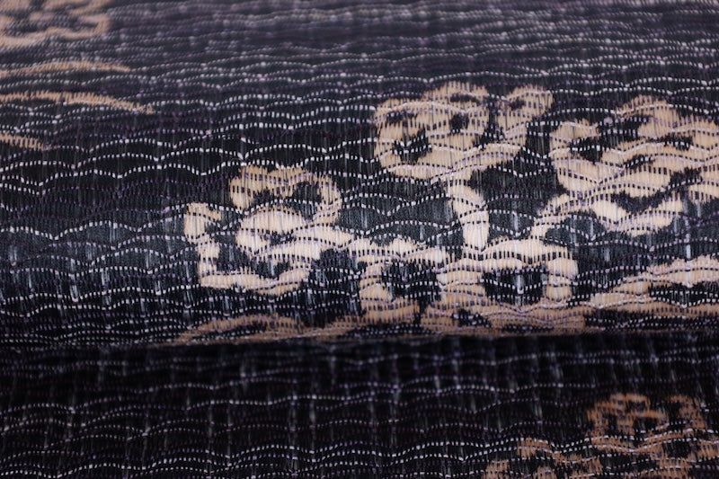 Japanese sash belt (Hukuro-obi) 100% silk summer used /T560