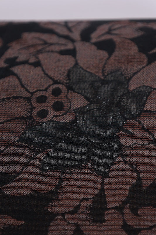 Japanese used sash belt (Hukuro-obi) 100% silk /T559