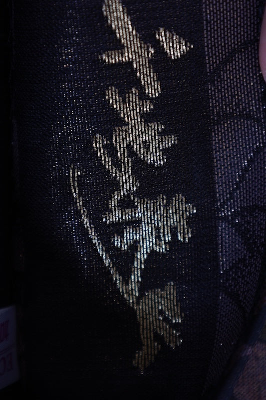 Japanese used sash belt (Hukuro-obi) 100% silk /T559