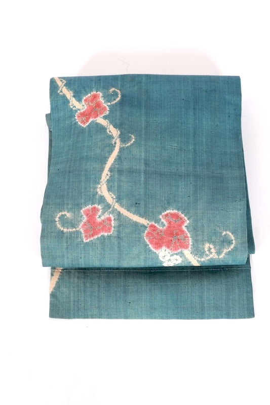 Japanese used sash belt (Nagoya-obi) 100% silk /T552