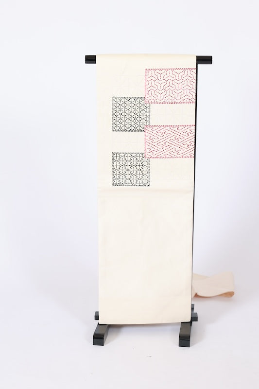 Used sash belt (nagoya-obi) 100% silk /K432