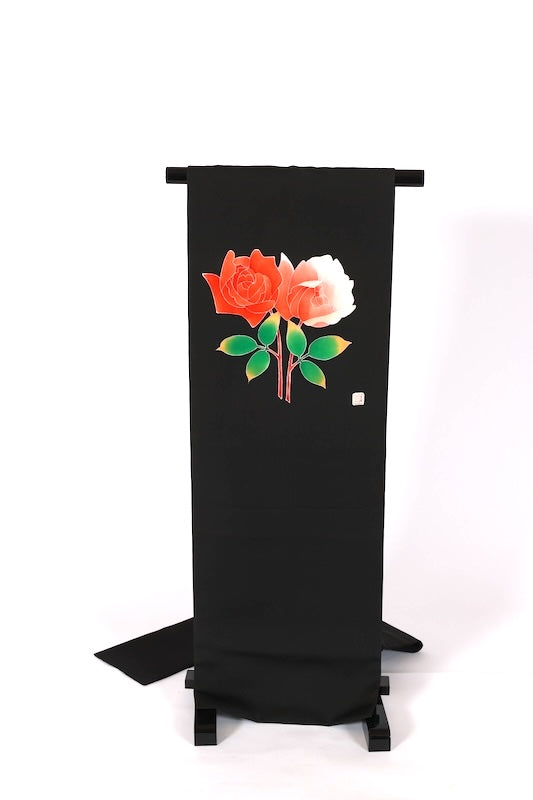 Japanese used sash belt (Nagoya-obi) 100% silk /T544