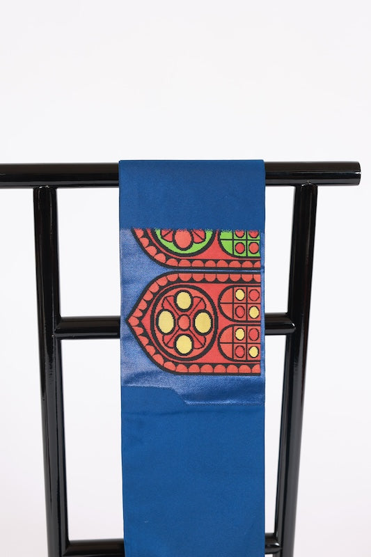 Used sash belt (nagoya-obi) 100% silk /G4