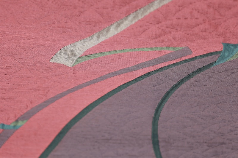 Japanese used sash belt (Nagoya-obi) 100% silk /T541