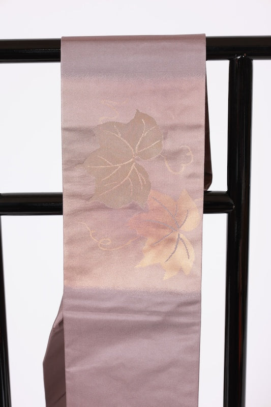 Japanese used sash belt (-obi) 100% silk /T539