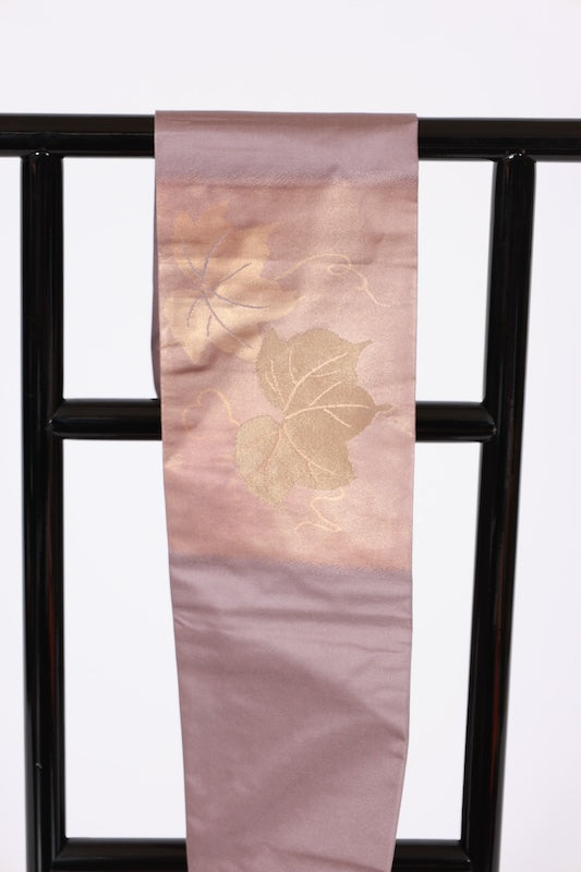 Japanese used sash belt (-obi) 100% silk /T539