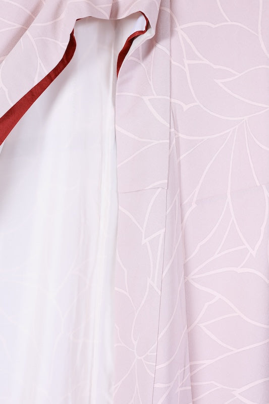 Japanese kimono Used(Houmongi) L-size 100% silk /G8