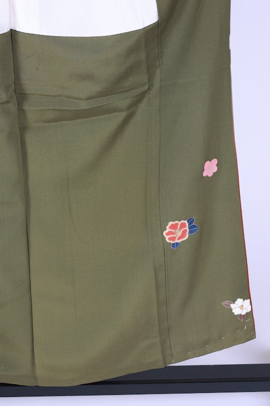 Japanese kimono New(Houmongi) M-size 100% silk /G10