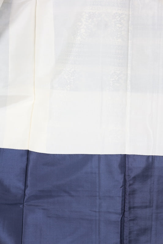 Japanese kimono used <Tsumugi> Msize silk 100% /T583