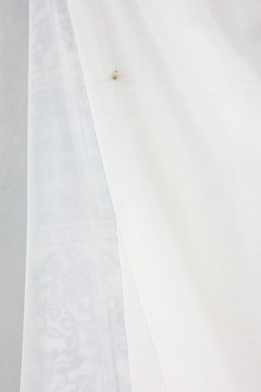 Japanese kimono used <Tsumugi> Msize silk 100% /T583