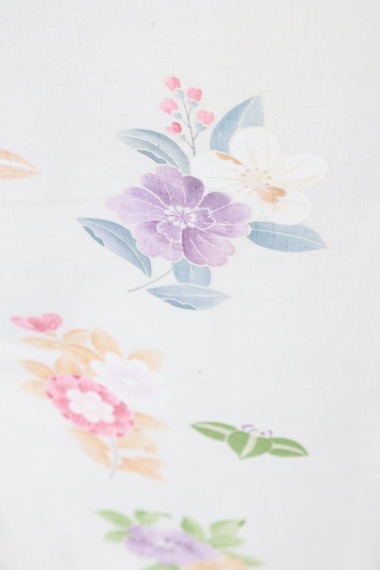 New Unused Japanese kimono <Houmongi> Msize silk 100% /T562