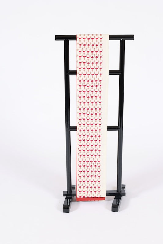 Japanese kimono sash belt (Hanhaba-obi) polyester /K381