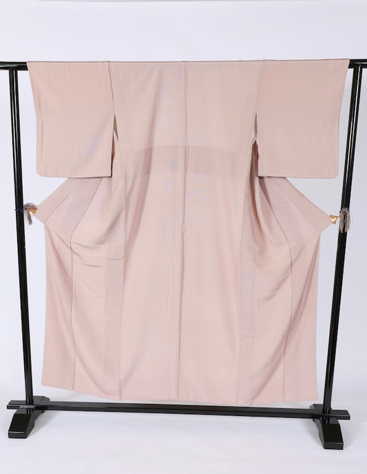 Japanese kimono used <Komon> Msize silk 100% /T665