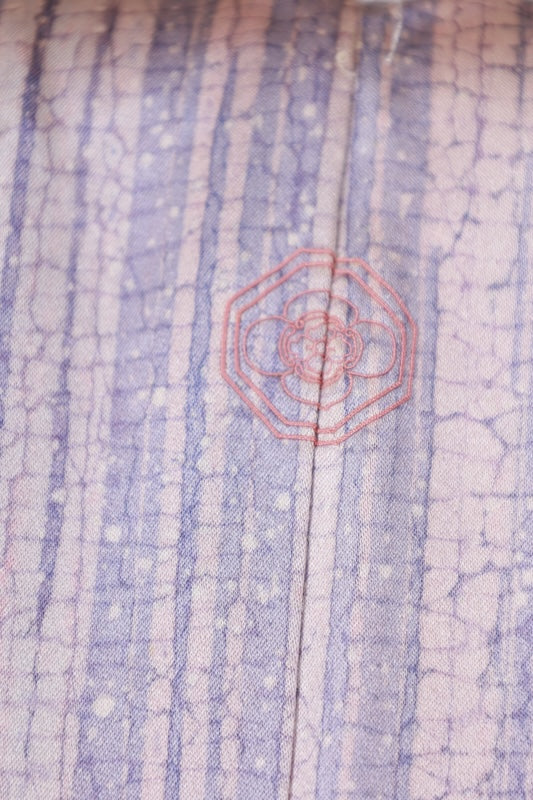 Japanese kimono Unused <Komon> Msize silk 100% /T664