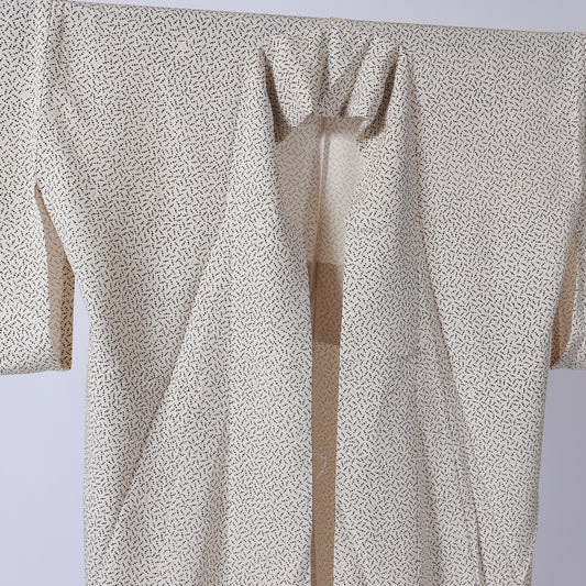 Antique Japanese kimono (Komon) M-size 100% silkV23
