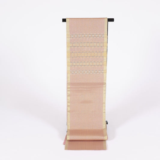 Japanese kimono sash belt used(fukuroobi)silk100%/G39