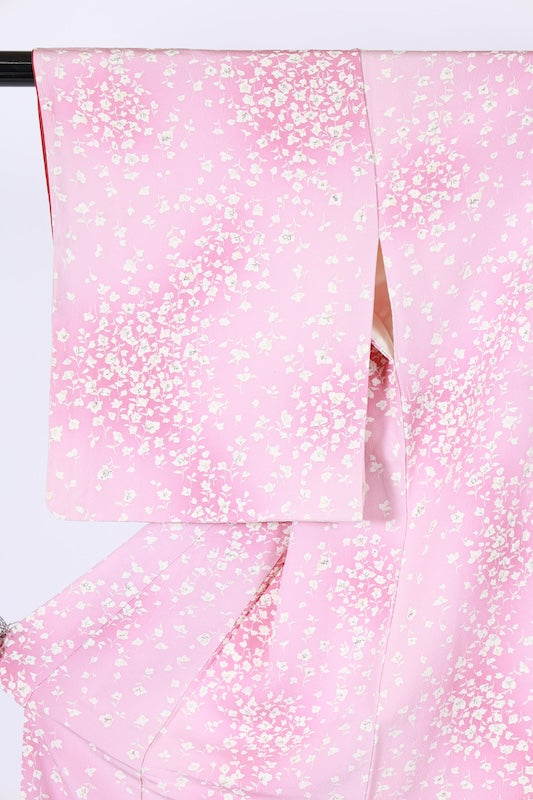 Japanese kimono Unused <Komon> Msize silk 100% /T658