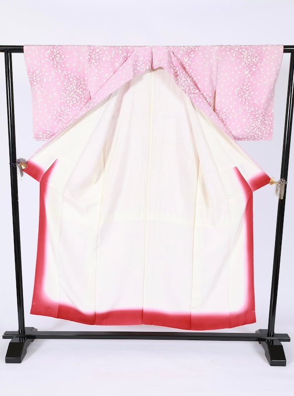 Japanese kimono Unused <Komon> Msize silk 100% /T658