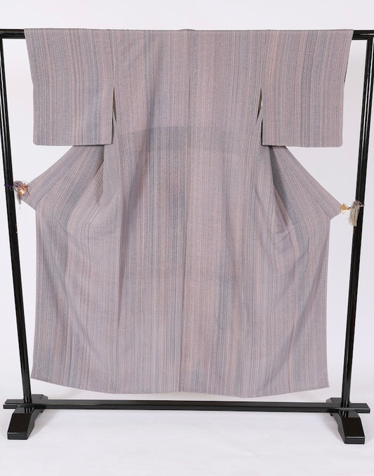 Japanese kimono Unused <Komon> Msize silk 100% /T659