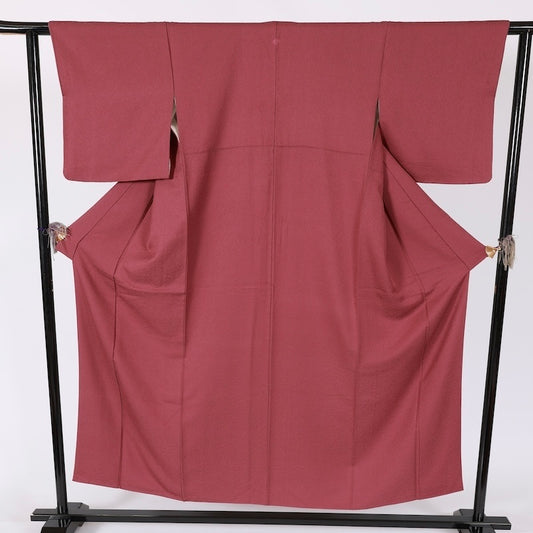 Japanese kimono used <Iromuzi> Msize silk 100% /T660
