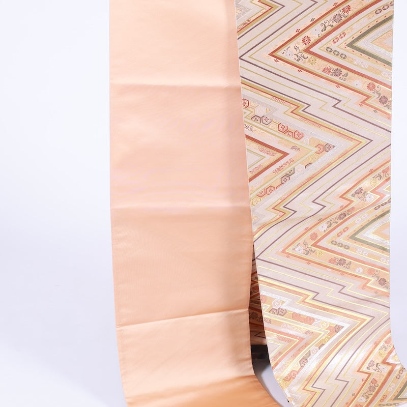 Japanese kimono sash belt used(fukuroobi)silk100%/G36