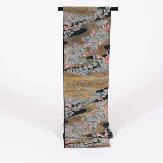 Japanese kimono sash belt used(fukuroobi)silk100%/G45