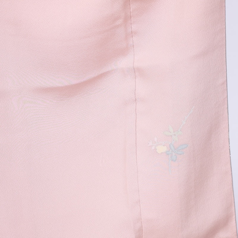 Japanese kimono Unused <houmongi> Msize silk 100% /T656